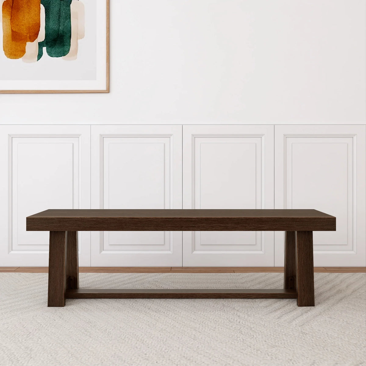 60" Solid Wood Dining Bench I4842