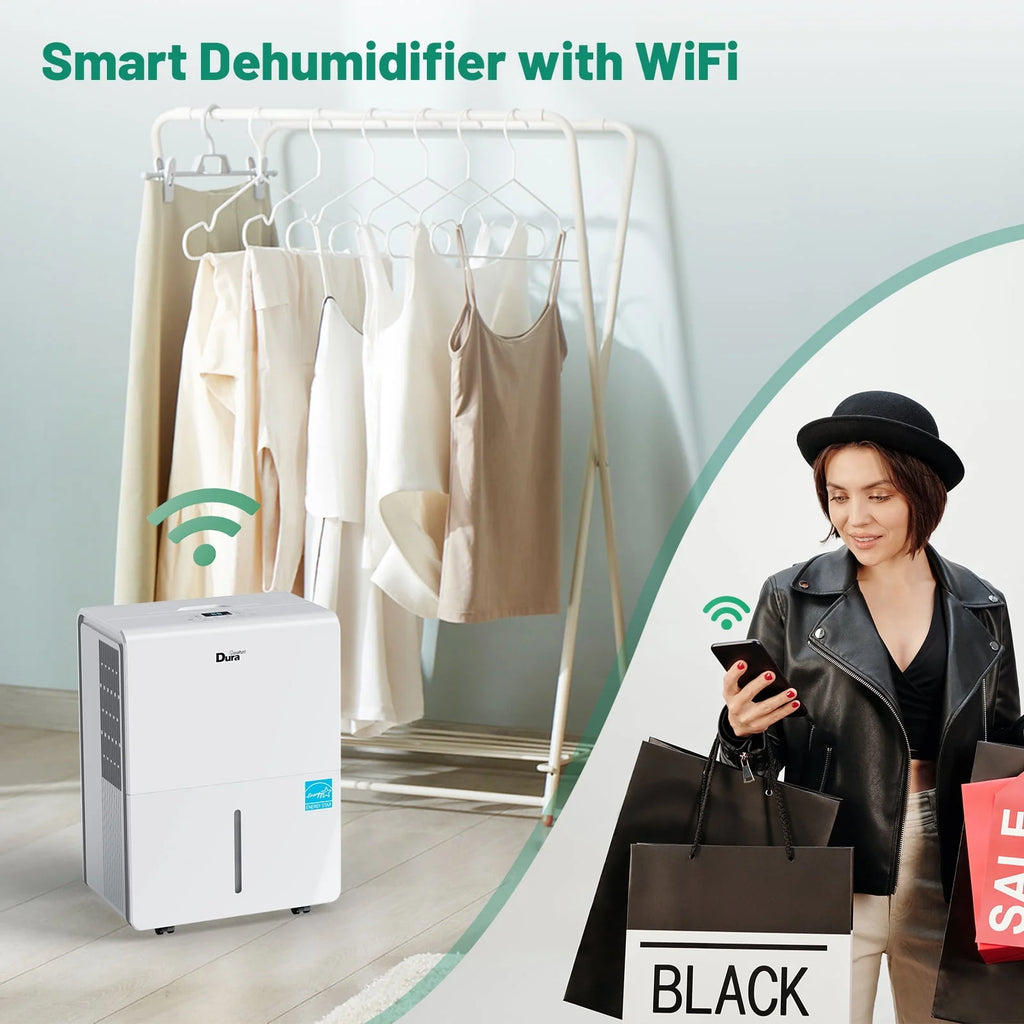 50 Pints Dehumidifier with Pump and WiFi J4646