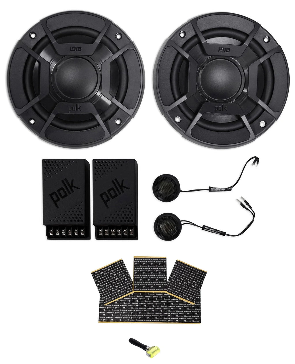 5.25 Component Car Marine Motorcycle Speakers Q8439