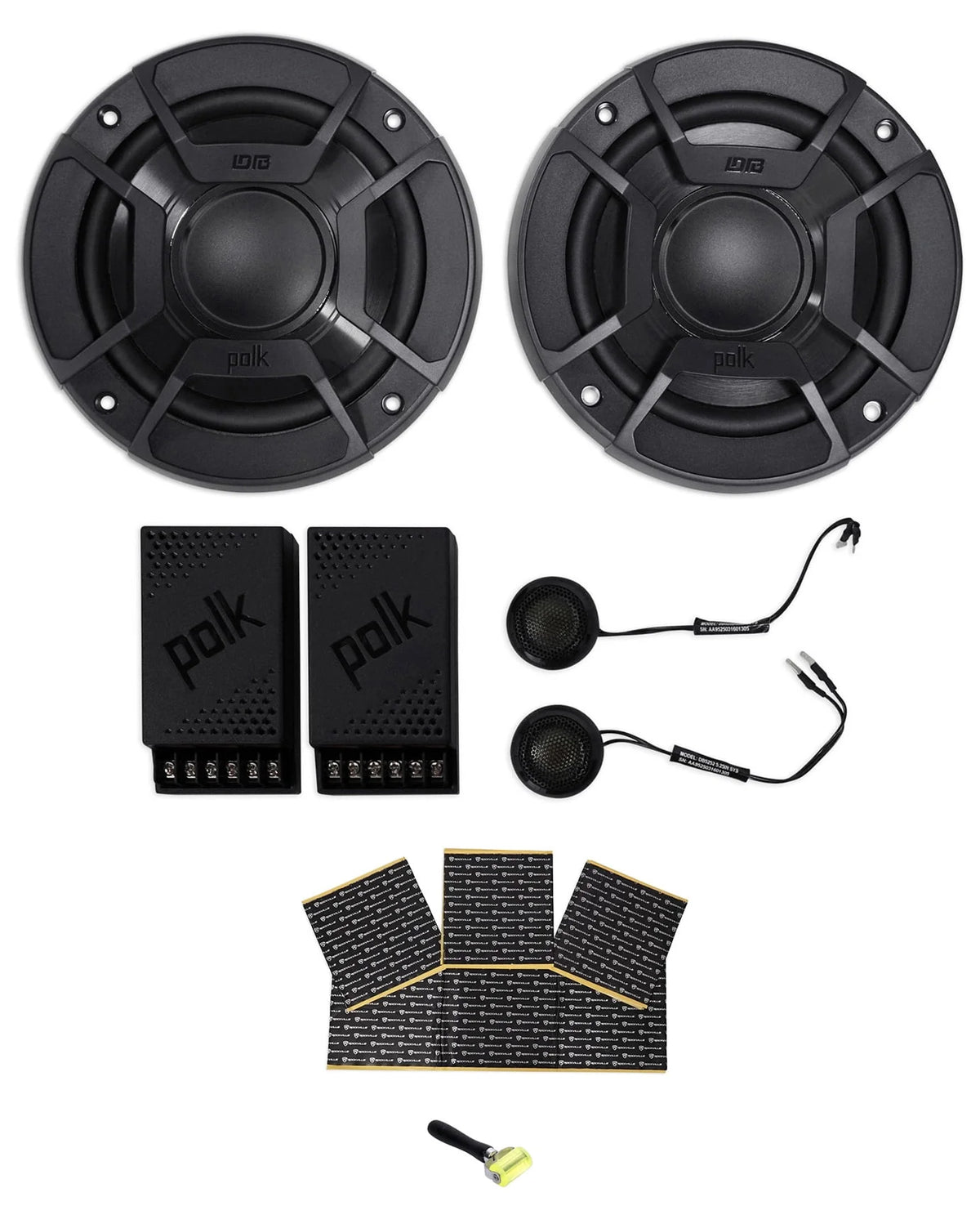 5.25 Component Car Marine Motorcycle Speakers Q8439