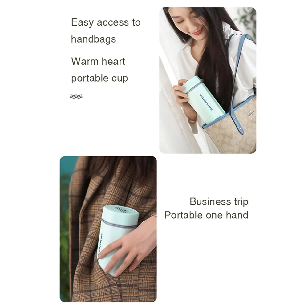 Portable Electric Kettle 350ML Stainless Steel J609017