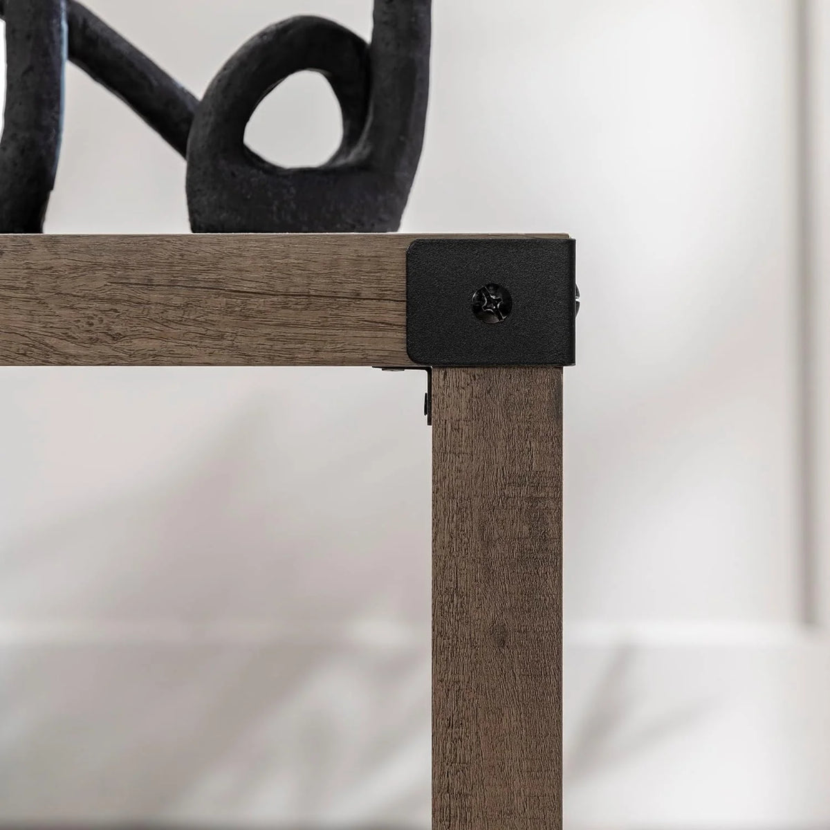 18 Inch Grey Wash Side Table I447