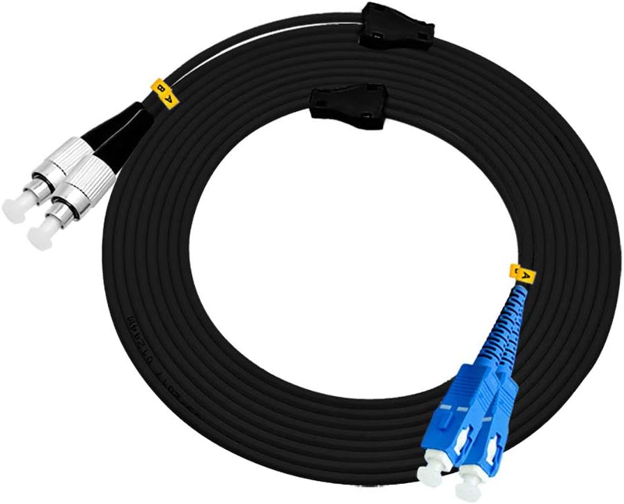 LC to LC Outdoor Armored Duplex 9/125 SM Fiber Optic Cable 300M X535