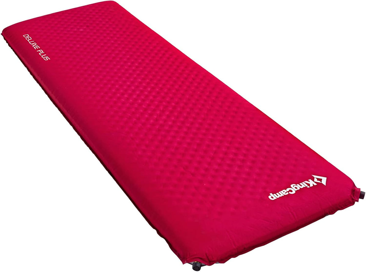 Self Inflating Insulated Camping Sleeping Pad Blue B41438