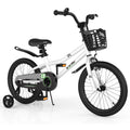 18 Inch Kids Bike with Training Wheels and Basket V914079