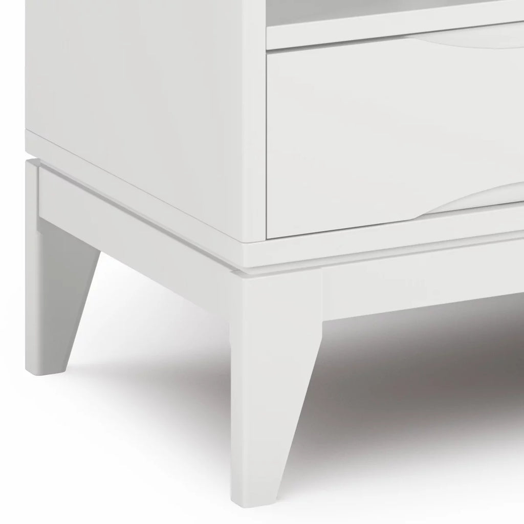 White 60 inch TV Media Stand X350