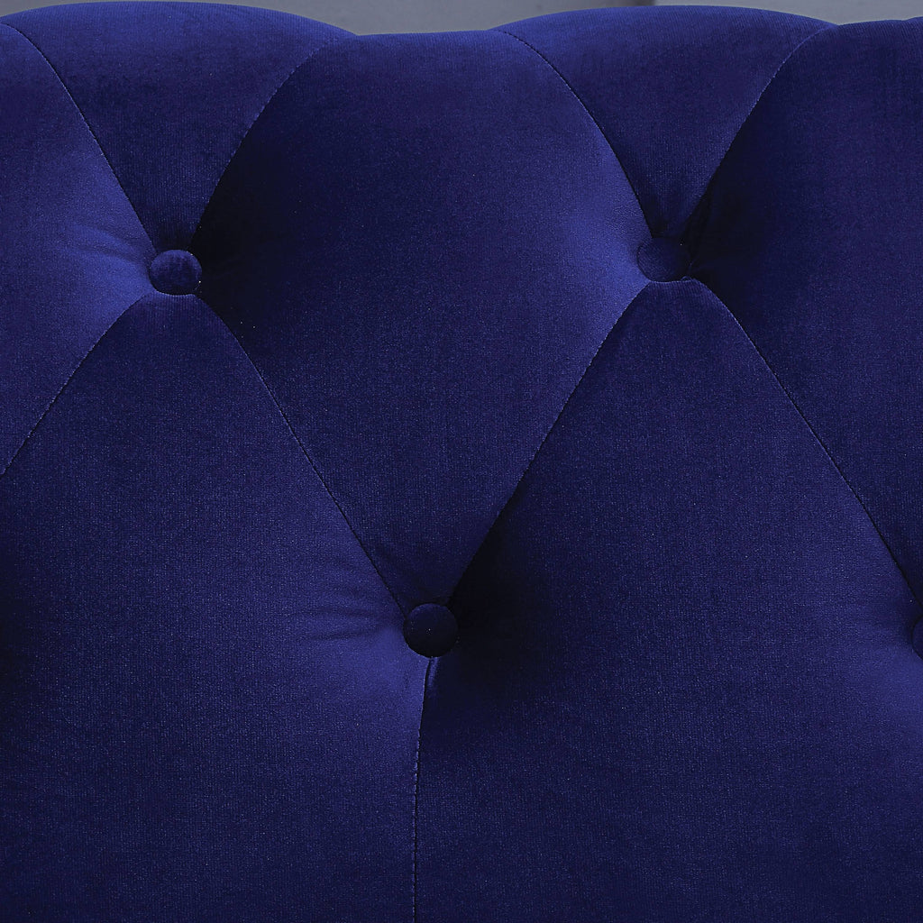 Grey Fabric Tufted Chair E527