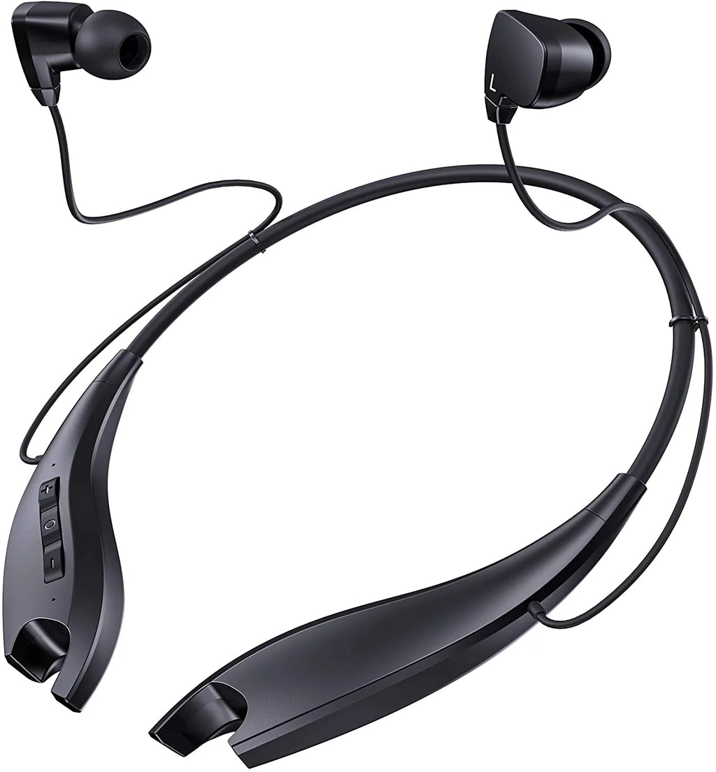 Neckband Bluetooth Headphones with Noise Cancelling Microphones B48060
