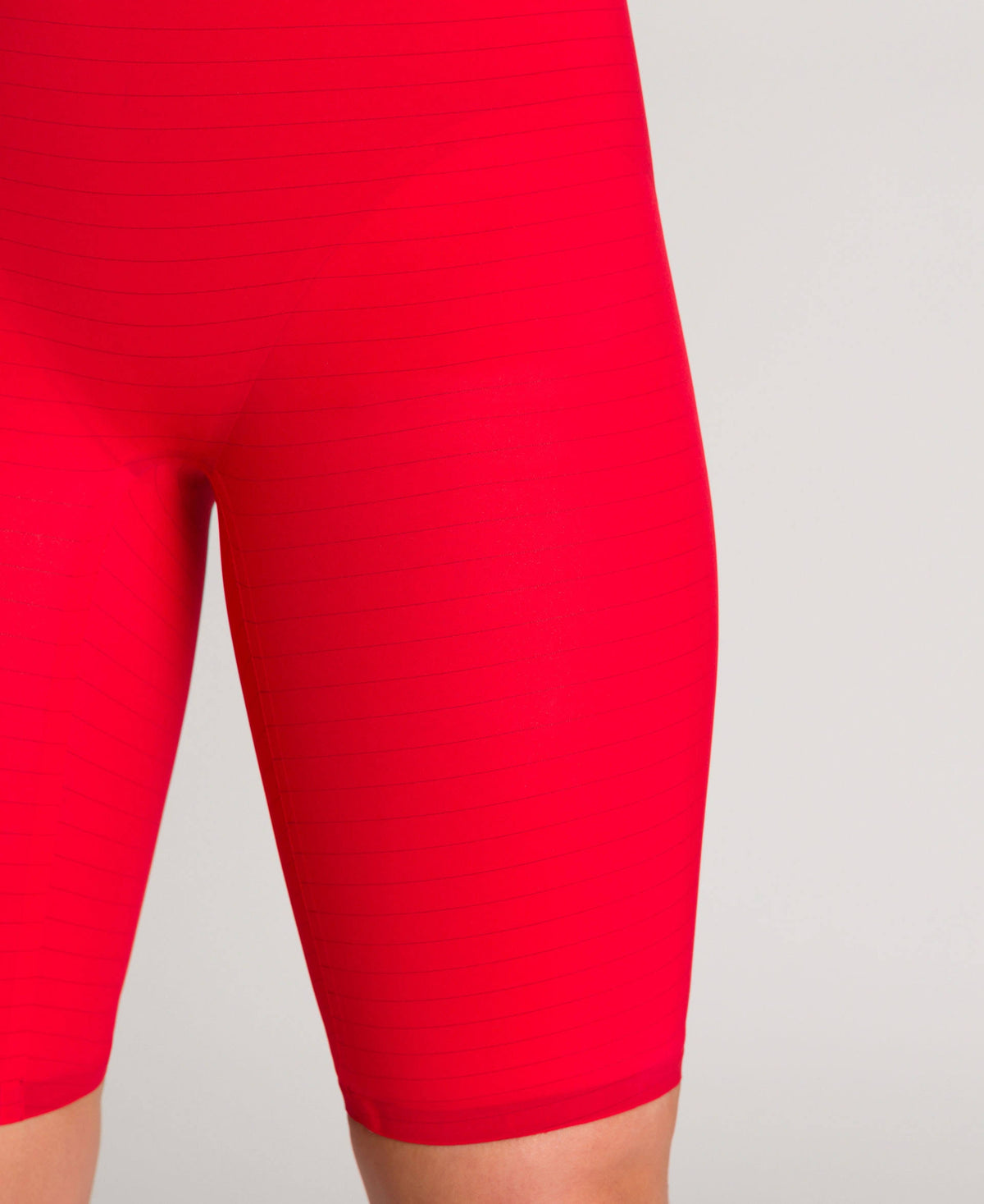 Red Closed Back Swimsuit F35527