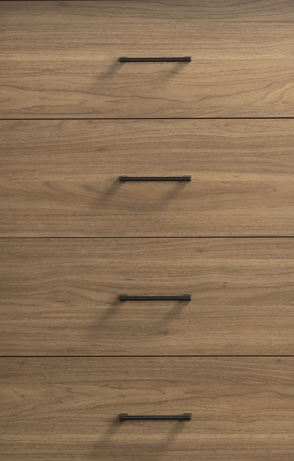 4 Drawer Walnut Finish Dresser T3351
