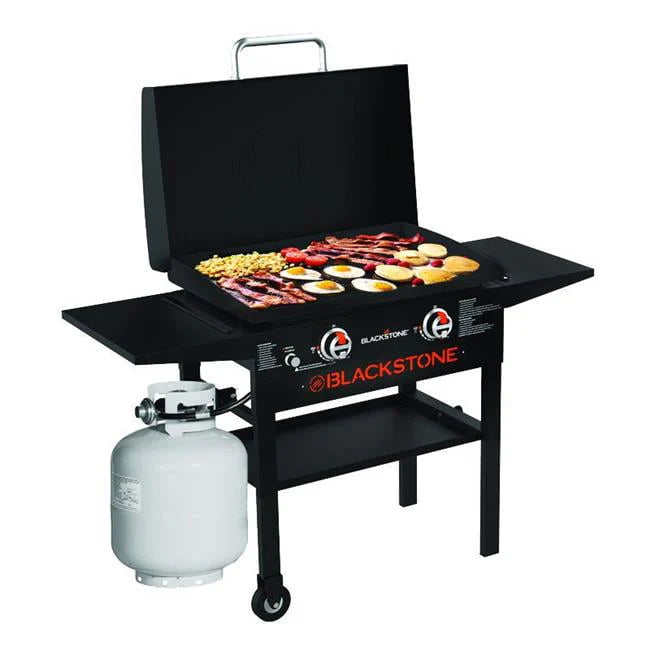 2-Burner Liquid Propane Outdoor Griddle with Hood M1229