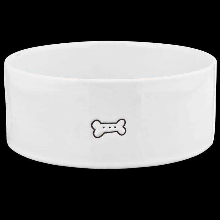 Ceramic Dog Bowl Z297