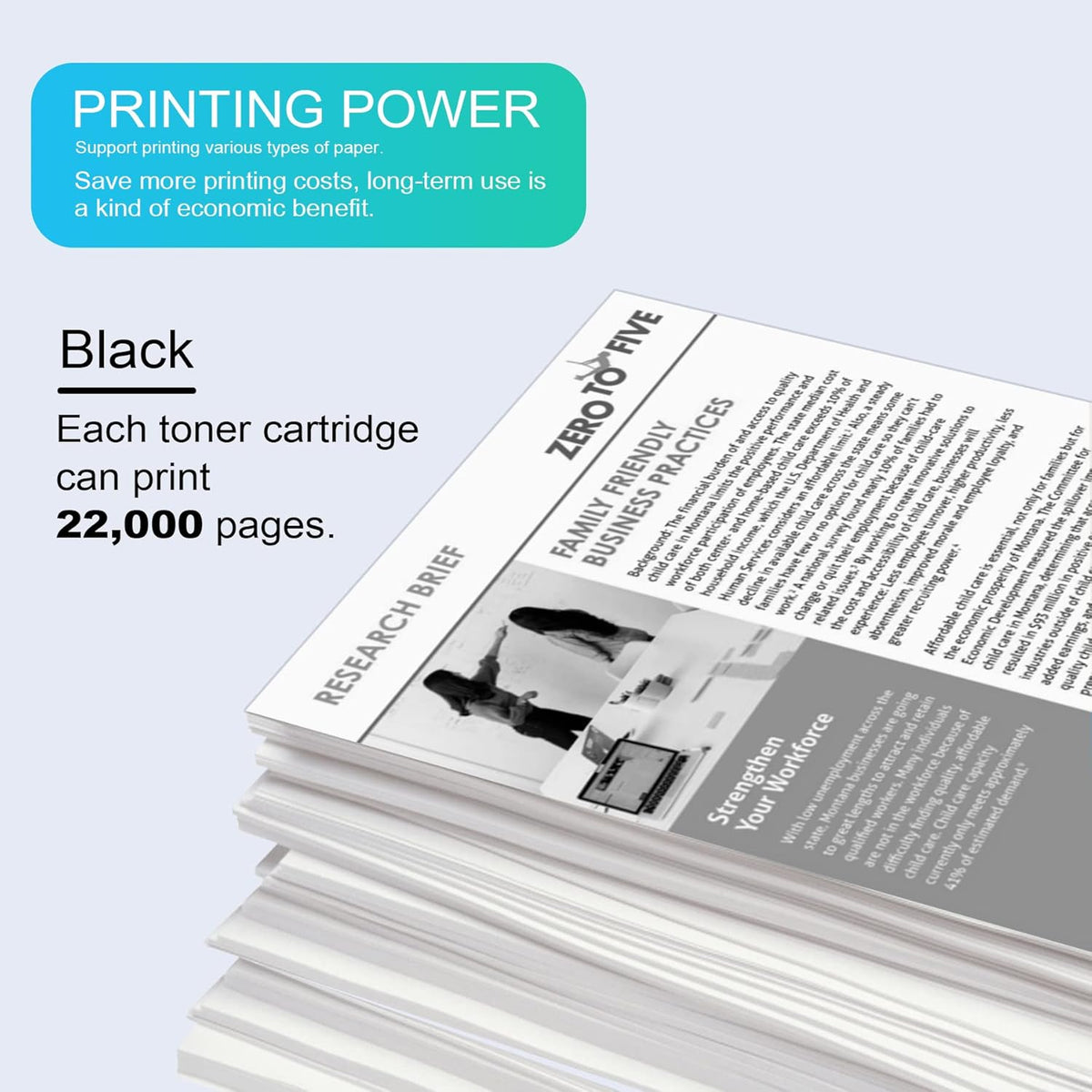 Black Toner Cartridge Replacement (3 Black) U943