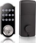 Satin Nickel Keypad Deadbolt W564372