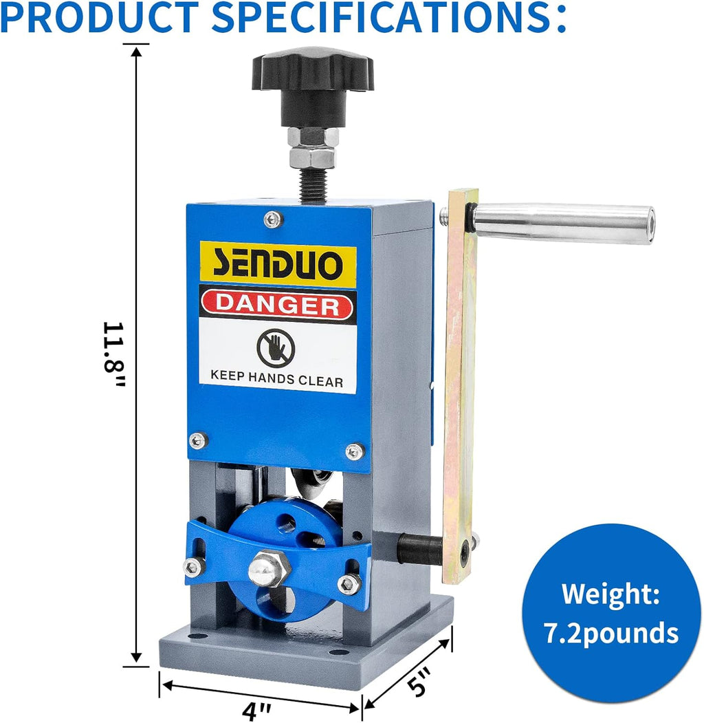 Manual Wire Stripping Machine with Hand Crank J810913