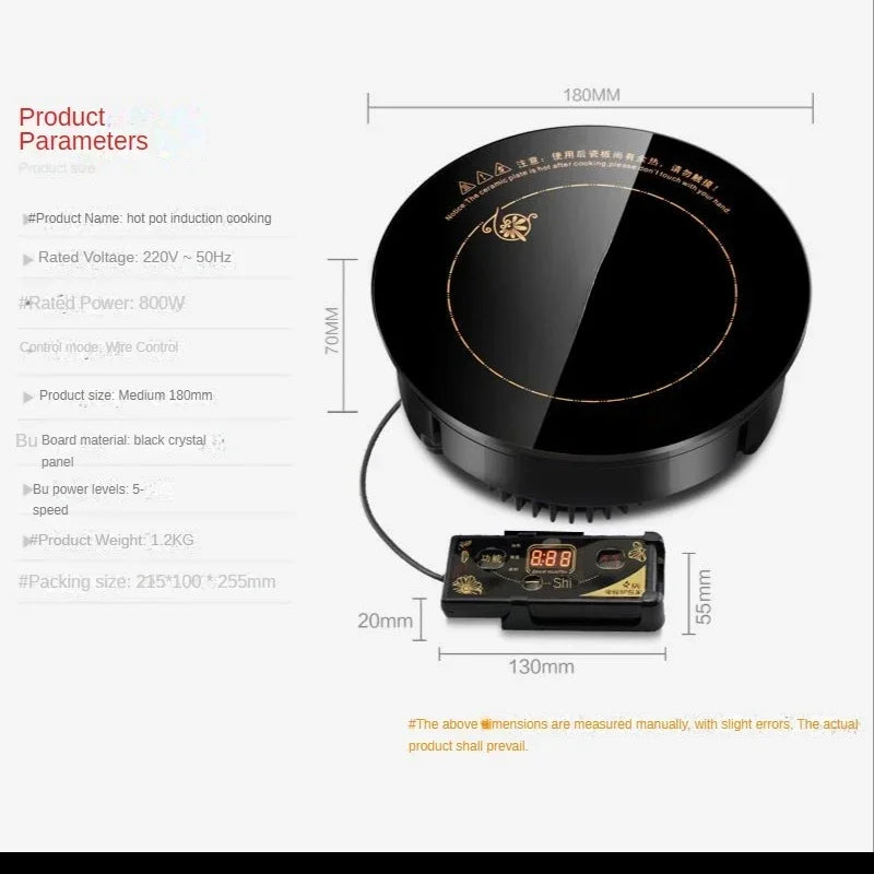 Induction Cooker Embedded Hob Burner Hot Pot Heating Stove V428