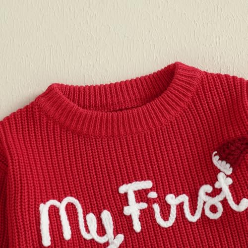 Newborn Christmas Knit Sweater H46109