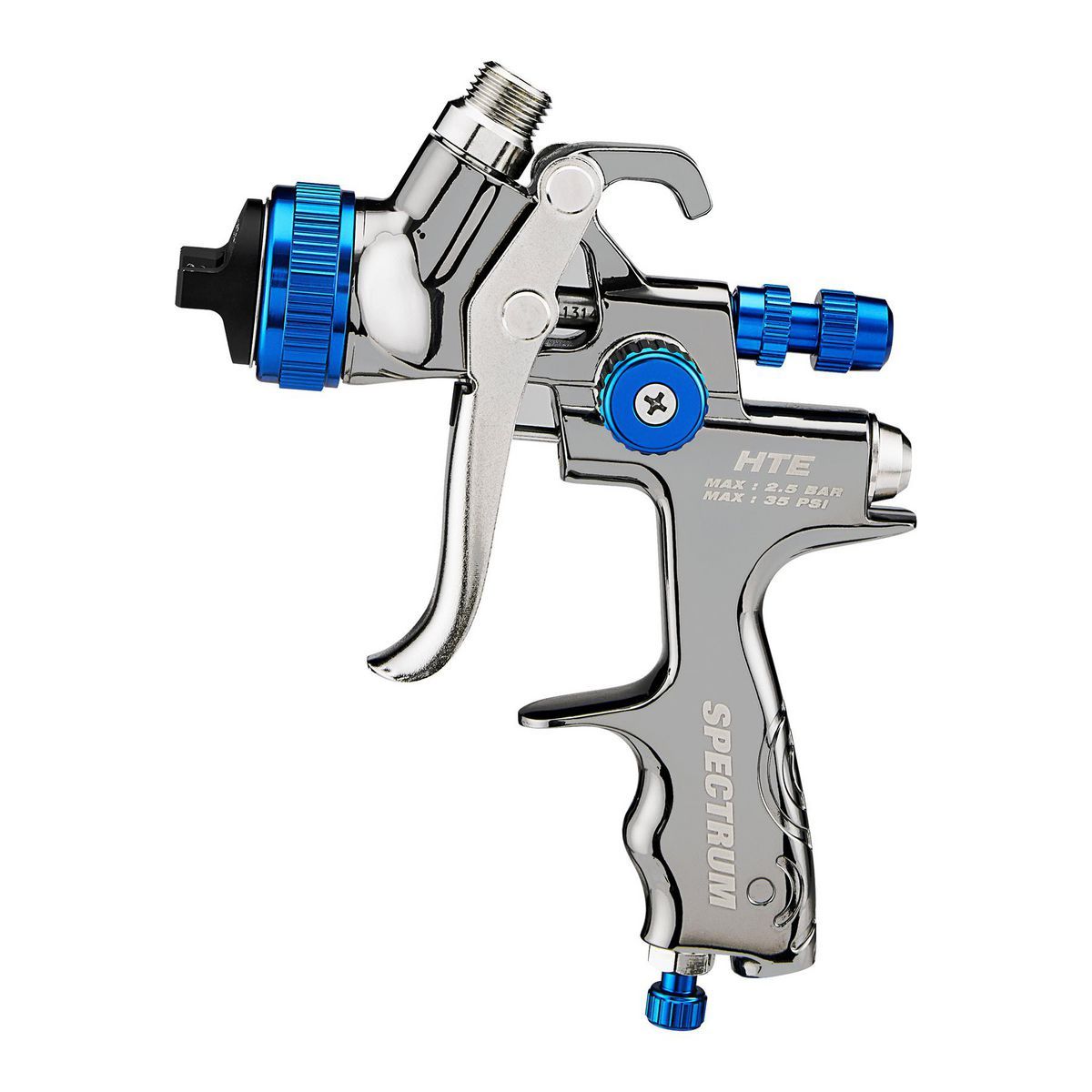 Gravity-Feed Air Spray Gun with Side Fan Control X51141
