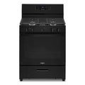 5-Burner Freestanding Gas Range in Black J595