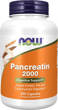 Pancreatin 2000 Digestive Enzymes 250 Capsules S46640