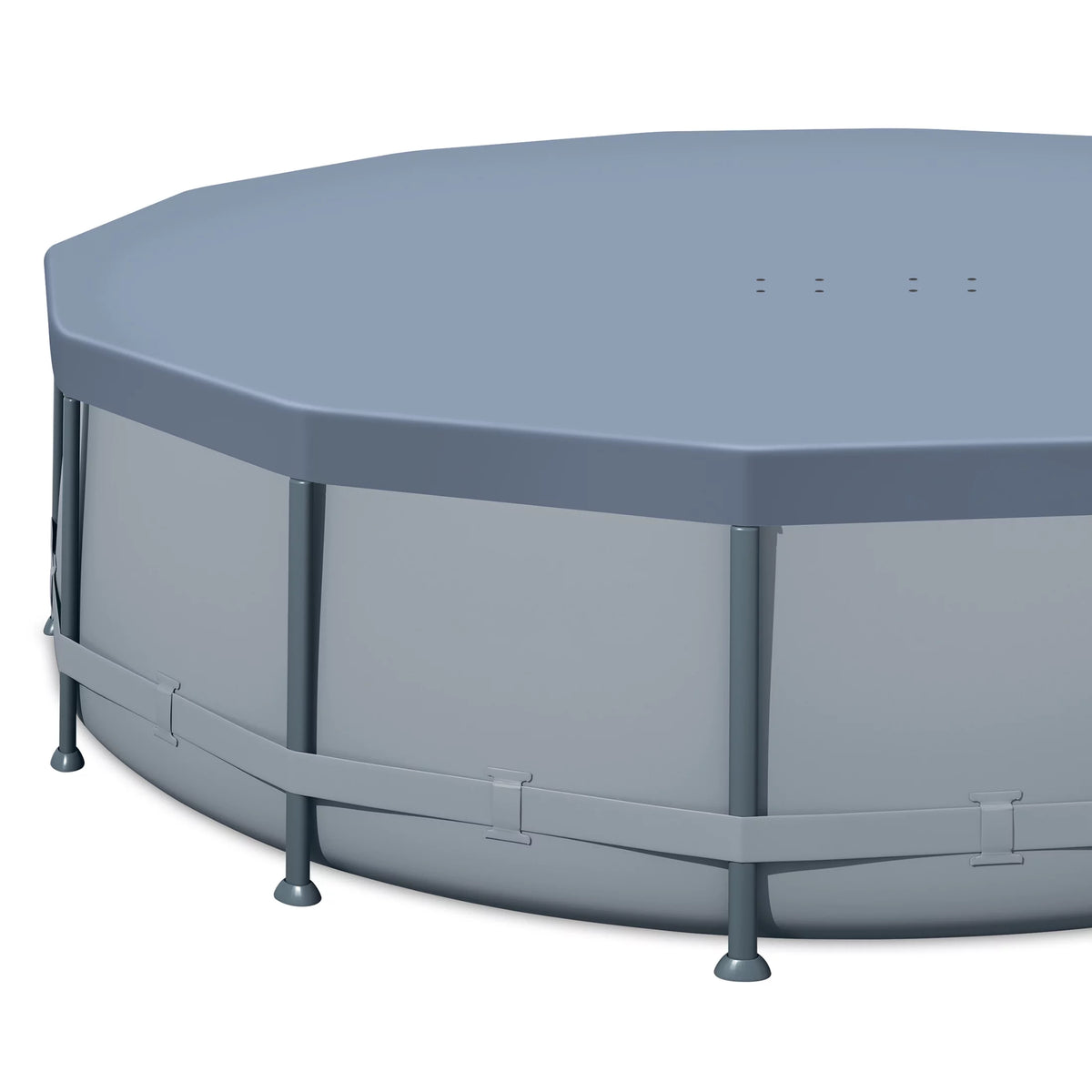 14 ft Round Metal Frame Above Ground Swimming Pool K87167