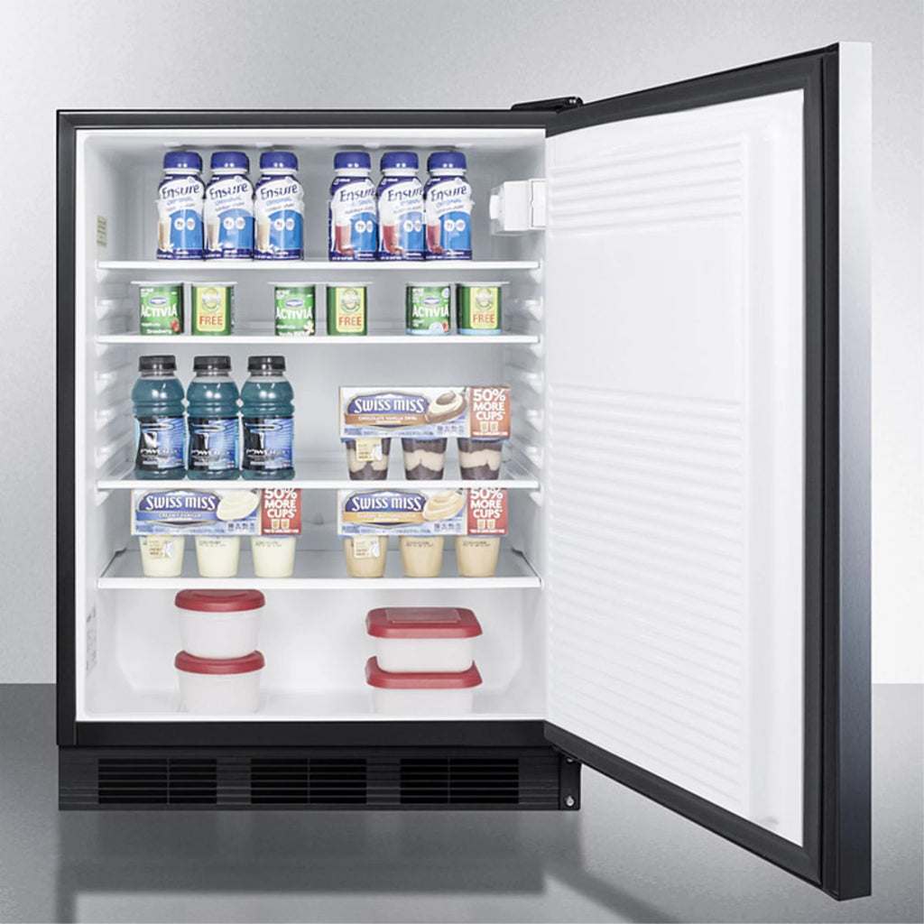 Black Built-In Undercounter All-Refrigerator U877405