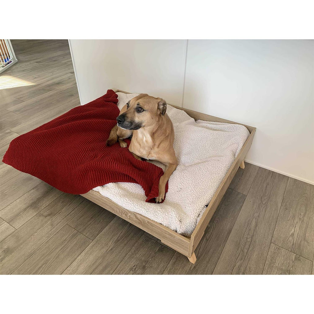 Raised Wooden Dog Bed Frame N40598