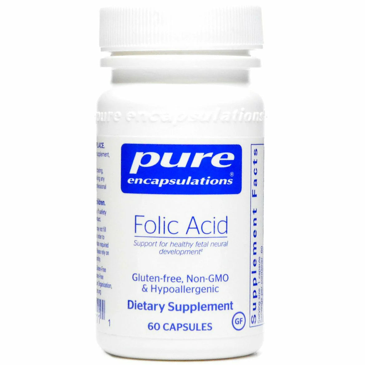 Folic Acid 800 mcg 60 vcaps S660