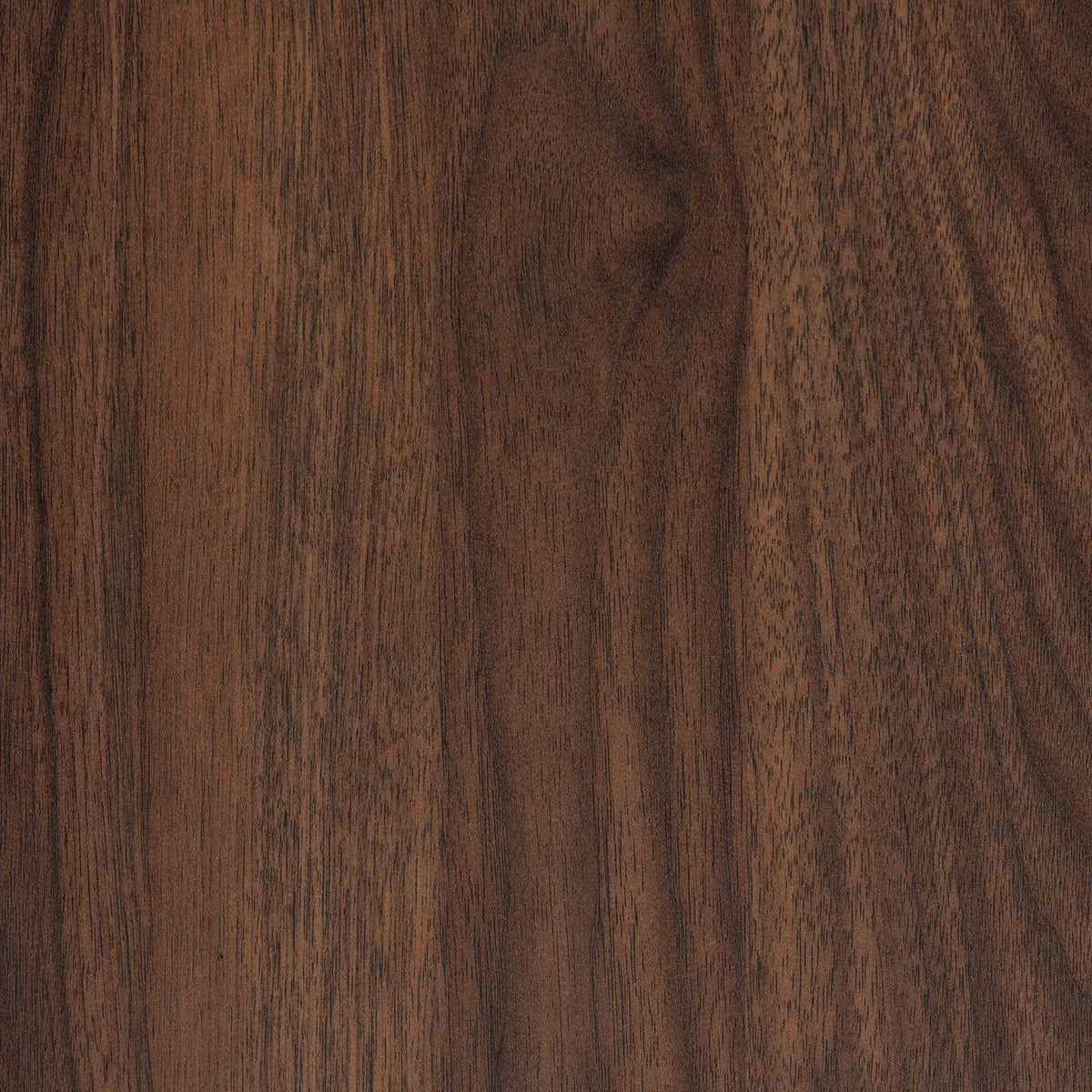 Walnut Brown Wood and Gold Metal 8-Drawer Dresser Q15883