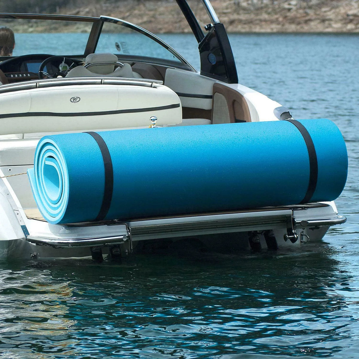 Floating Water Pad 9 x 6 Blue D366049
