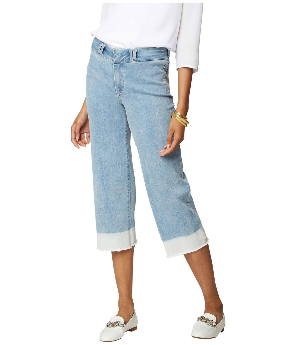 Wide Leg Capri Jean G82553