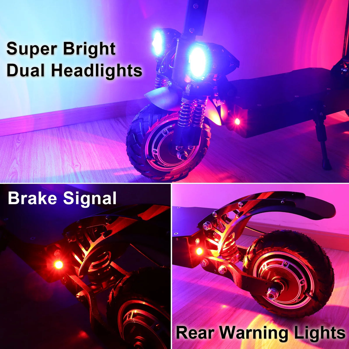 Electric Scooter, 60V 2600W Dual Motors N415