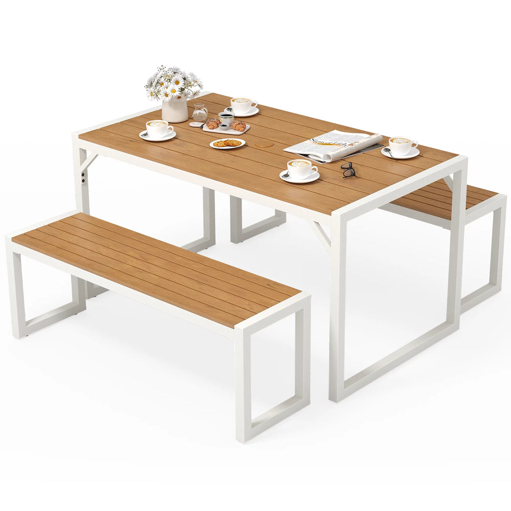 3 Pieces Patio Dining Table Set M7967
