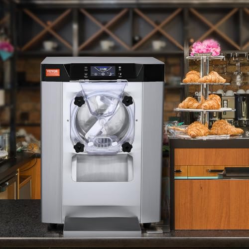 Commercial Ice Cream Machine 1400W 20/5.3 Gph Hard Serve with LED Display V506194