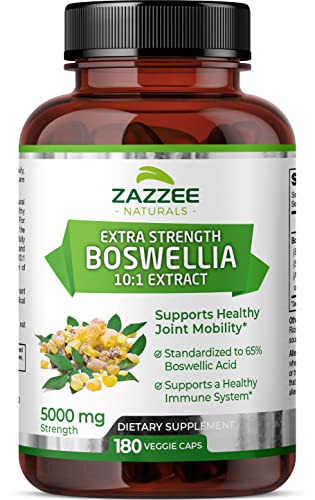 Boswellia 10:1 Extract 5000 mg 180 Vegan Capsules H71640