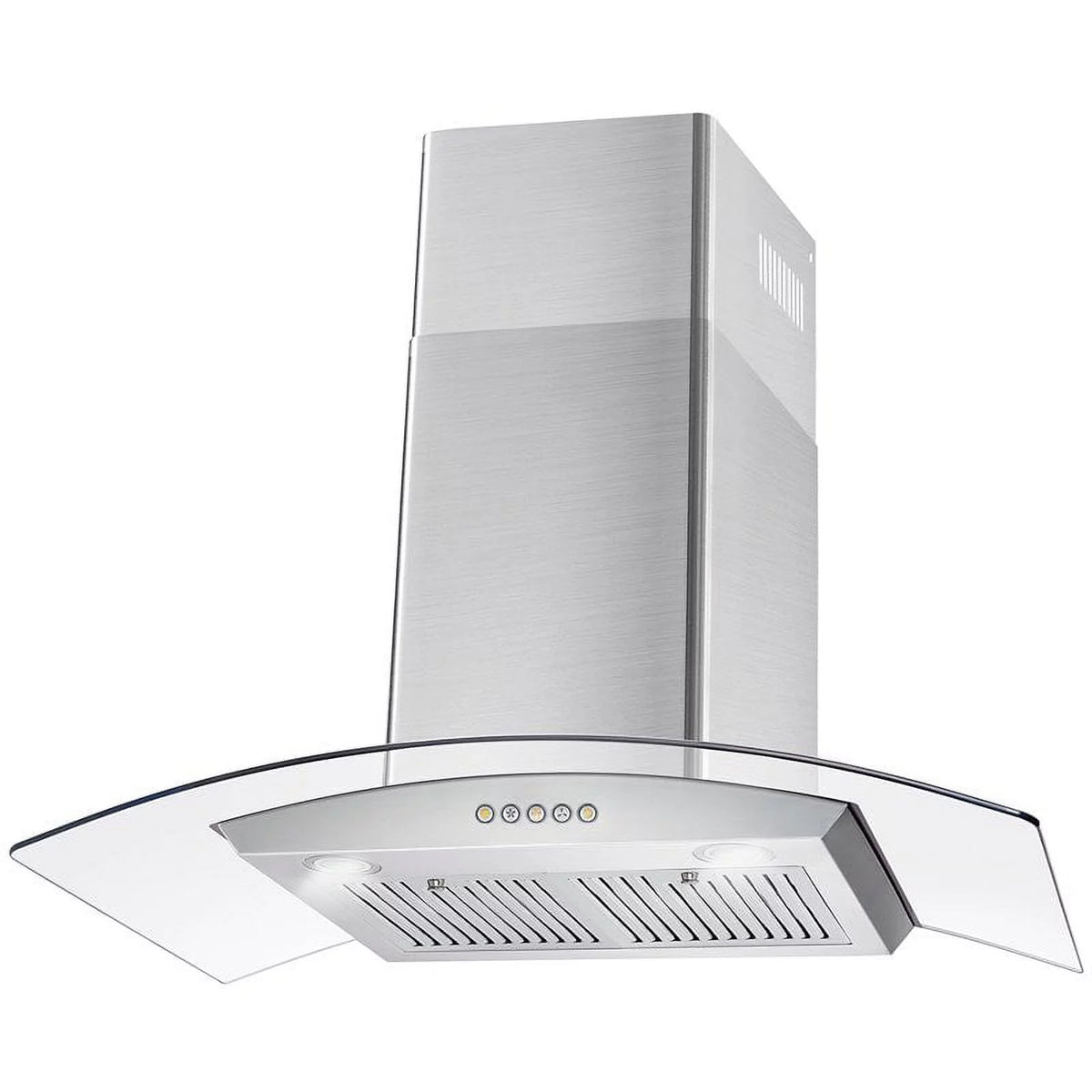36" 380 CFM Ductless Wall Mount Range Hood in Stainless Steel C30206