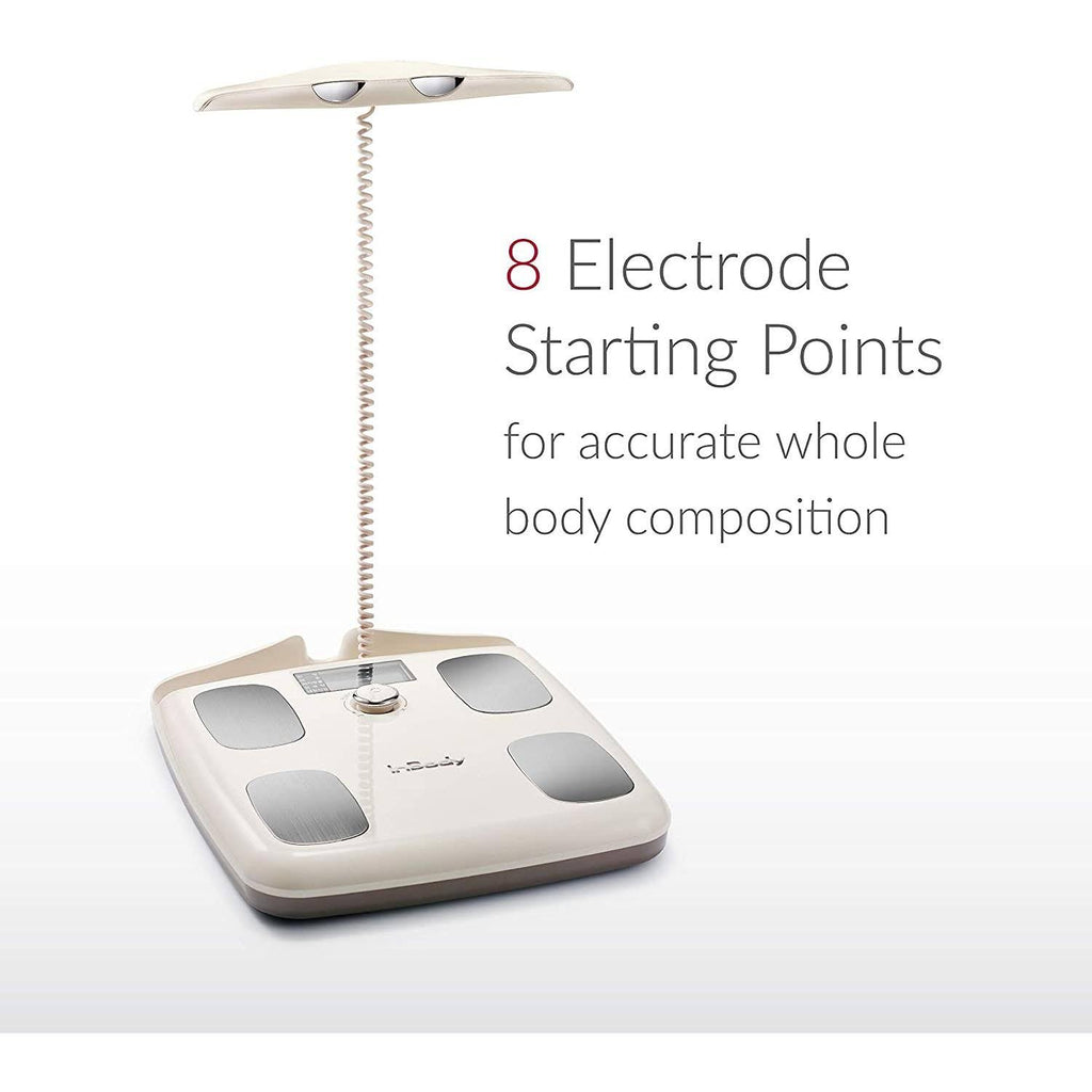 Beige Smart Full Body Composition Analyzer Scale W956372