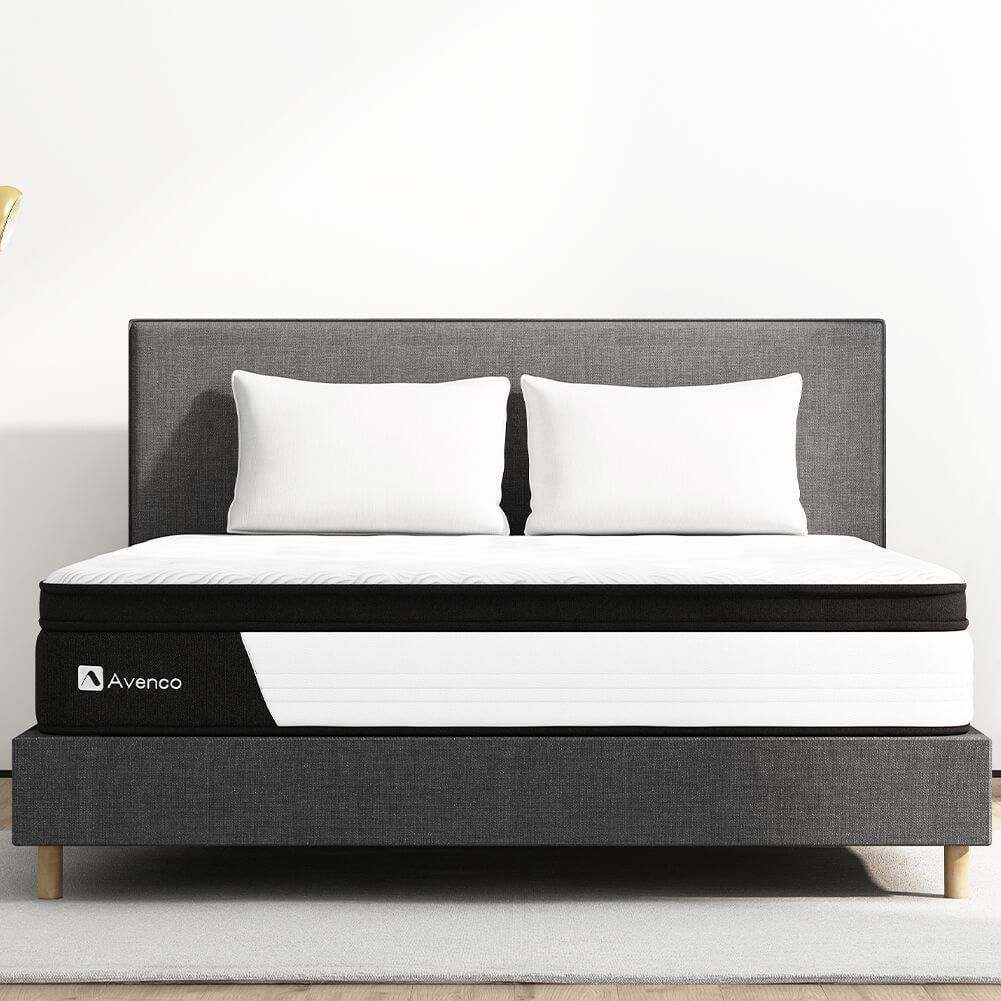 Queen Size 12-Inch Hybrid Memory Foam Innerspring Mattress U115897