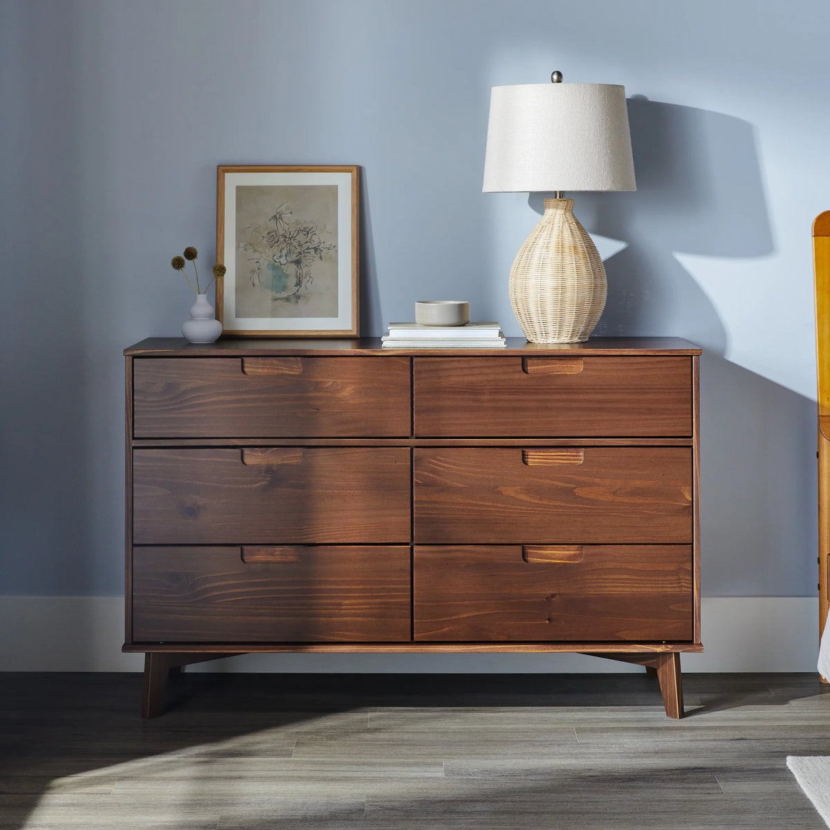 6 Drawer Solid Wood Dresser S543623