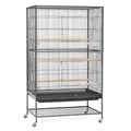 Wrought Iron Flight Cage with Stand X220