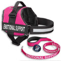 Emotional Support Dog Vest Harness with Reflective Straps and Leash Set S9571