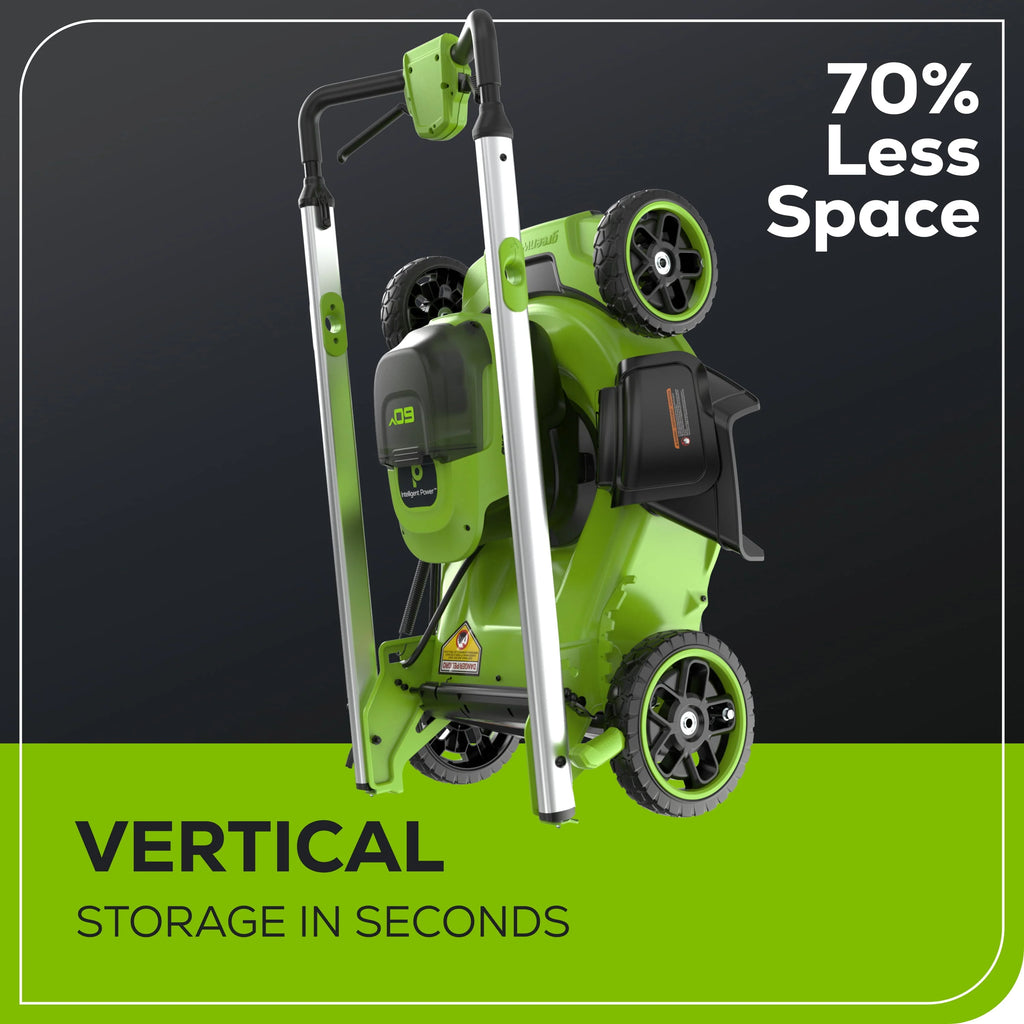 60V 21 Push Lawn Mower with Battery & Charger M8780