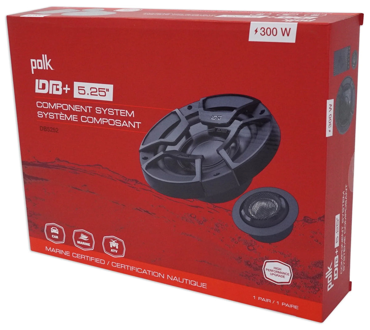 5.25 Component Car Marine Motorcycle Speakers Q8439