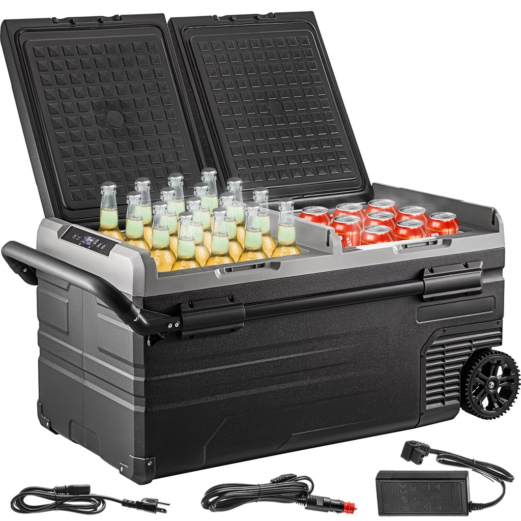 12 Volt 48Qt Dual Zone Car Refrigerator S684