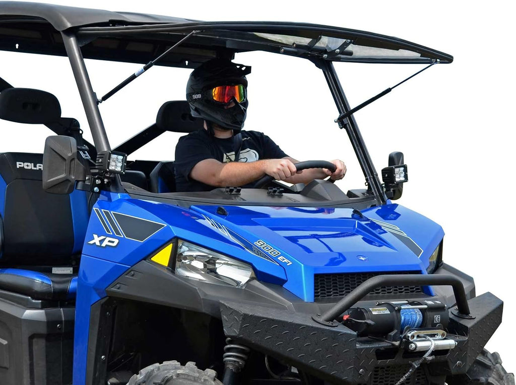 Heavy-Duty Scratch Resistant Flip Windshield Y54610