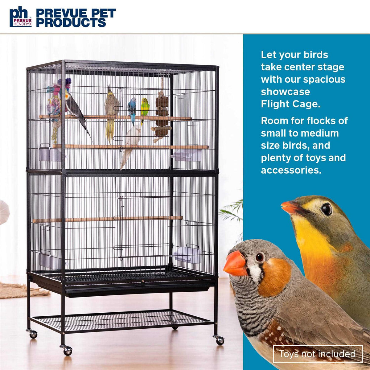 Wrought Iron Flight Cage with Stand X220