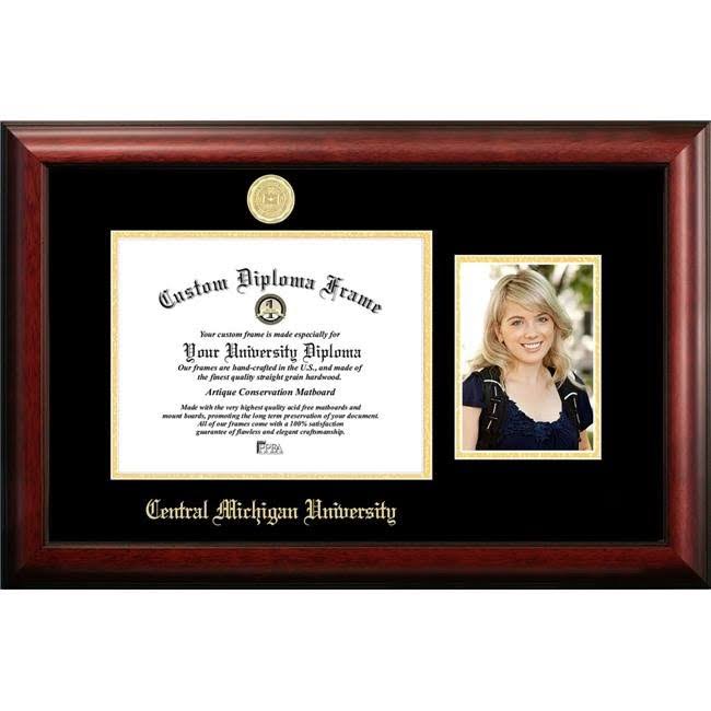 Gold Embossed Diploma Frame with 5 X 7 Portrait F62627