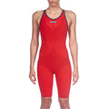 Red Closed Back Swimsuit F35527