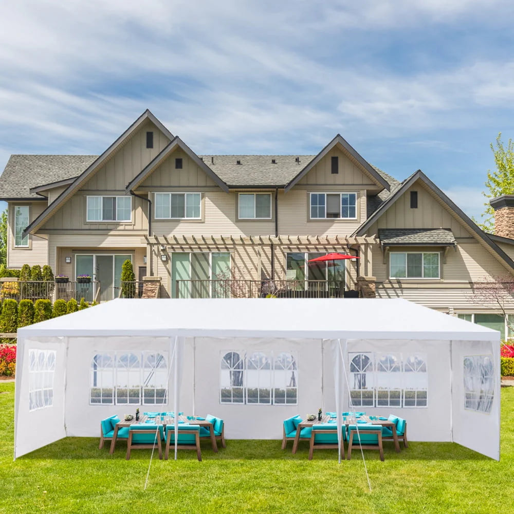 10'x 20' White Party Tent with Sides A933088