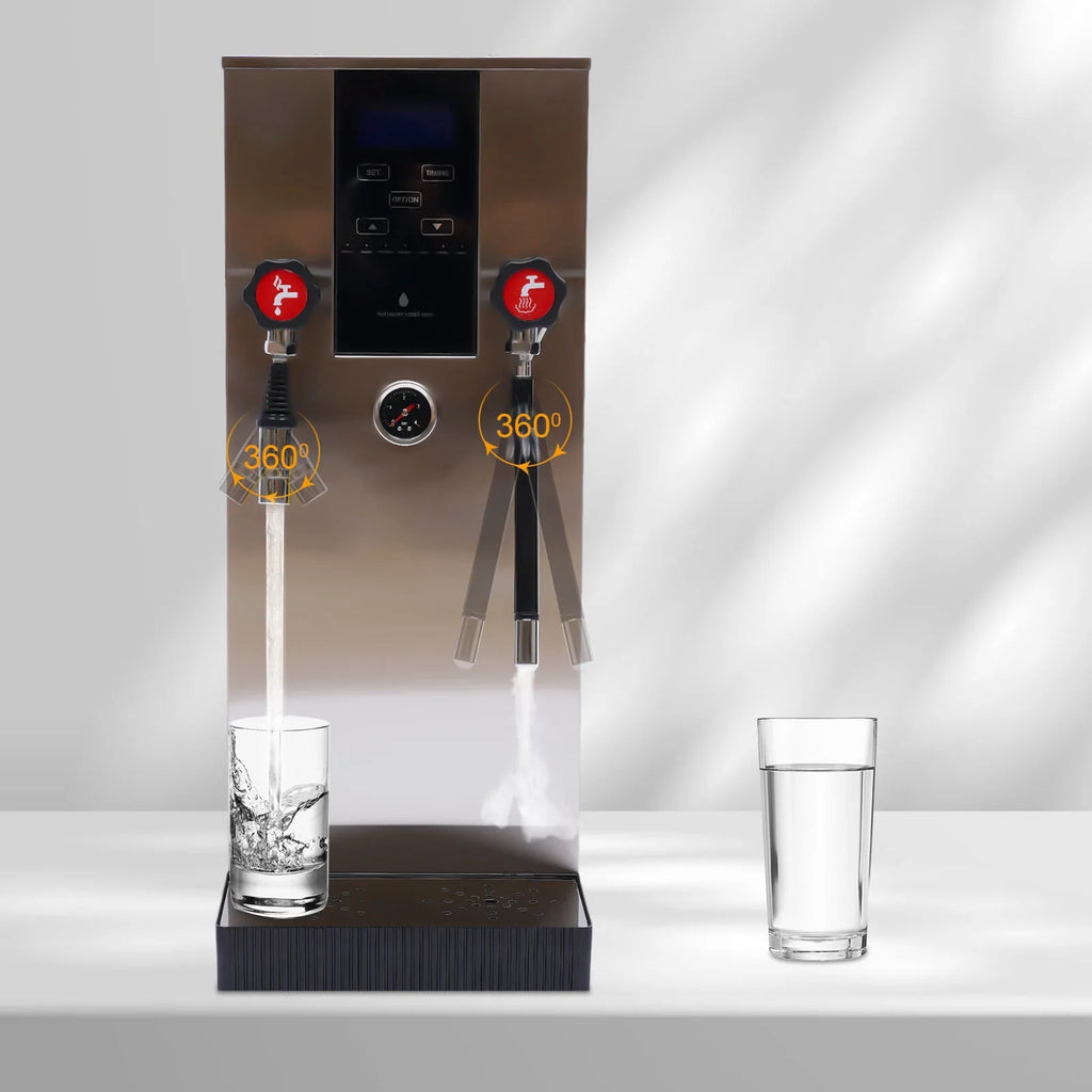 Commercial Steam Water Boiling Machine Milk Frother 2300W 110V M755